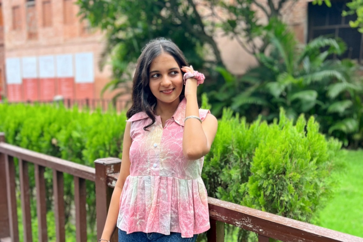 KOREAN COLLAR FLARE KURTI